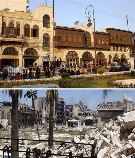 aleppo before and after|breaking news syria aleppo fighting.